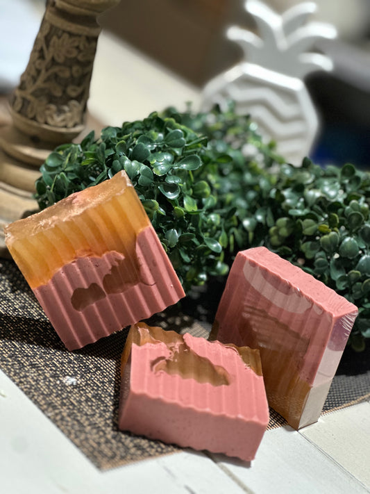 Jabón Rosa mosqueta & Argan (limpieza rostro pieles maduras).